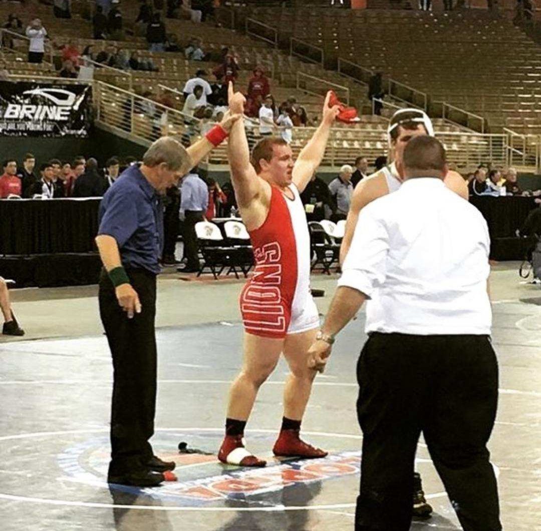 STATE CHAMP – Winning the state championship in 2016.