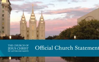 Official Church Statement