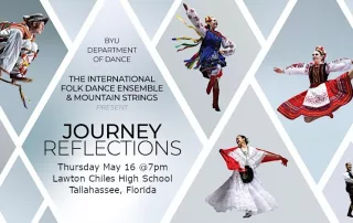 BYU International Folk Dance Horizontal Poster